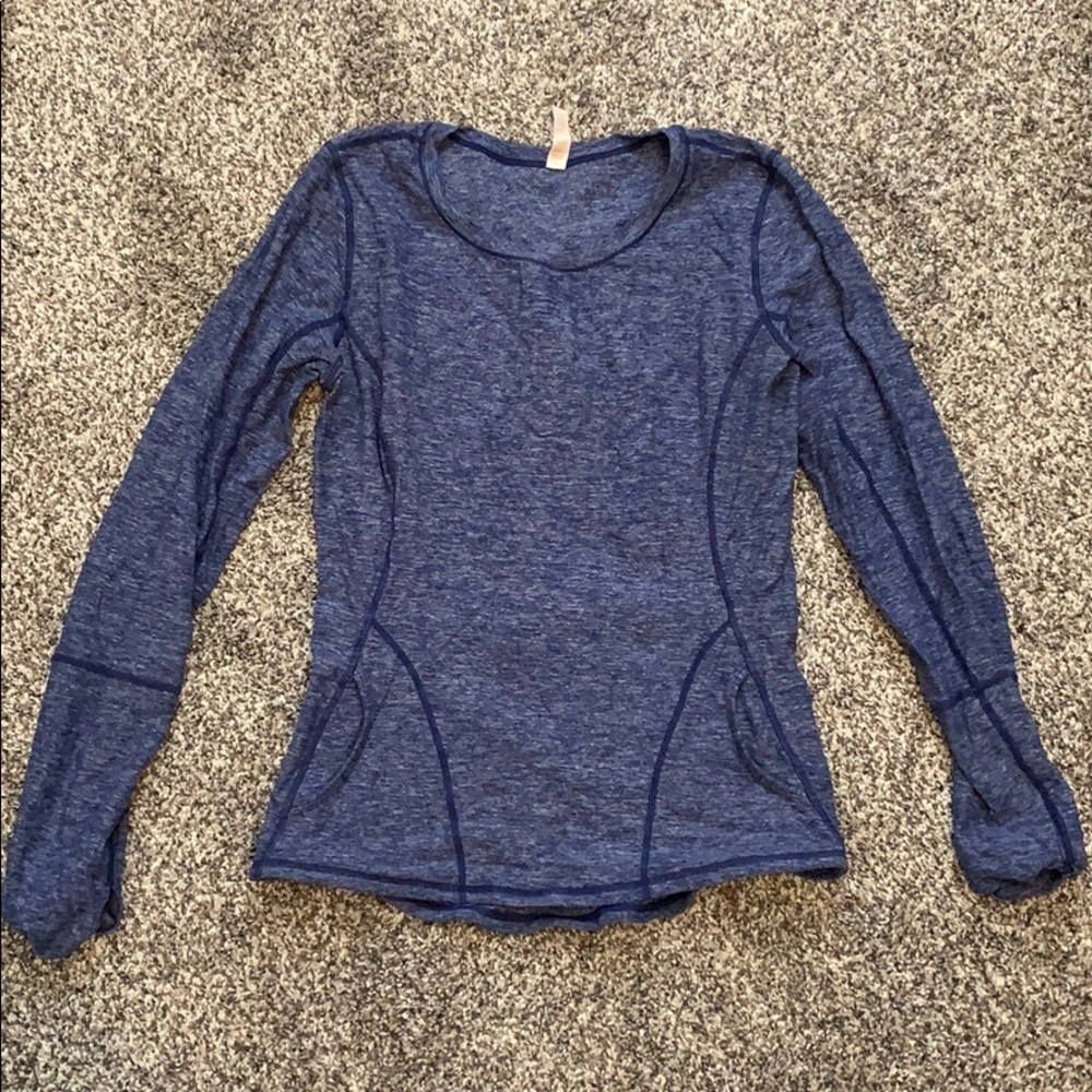 Long sleeve activewear top